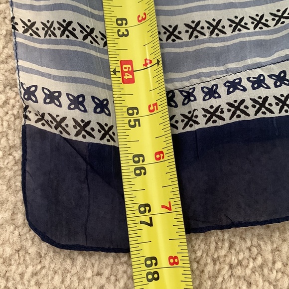 Aita Silk Oversized Scarf 20”x68” - Picture 8 of 8